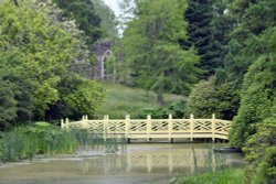 Woolbeding Gardens- Chinese Bridge Wallpaper
