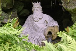 Woolbeding Gardens - The River God Wallpaper