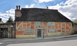 The Village of Shere in Surrey Wallpaper