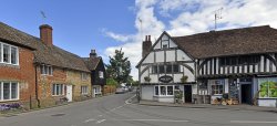 The Village of Shere in Surrey Wallpaper