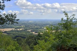 View from Leith Hill Wallpaper