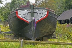 Barge at Dapdune Wharf, Guildford