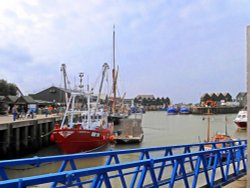 Whitstable Harbour Wallpaper