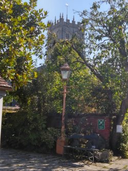 View of the Priory in Christchurch