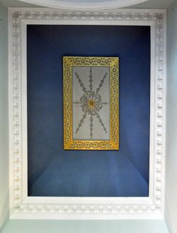 Chiddingstone Castle, Ceiling to Main Staircase