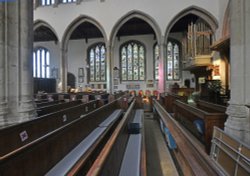The Church of St. Mary the Virgin, East Bergholt Wallpaper