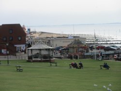 Hunstanton seaside view Wallpaper