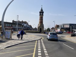 Clock tower Skegness Lincolnshire Wallpaper