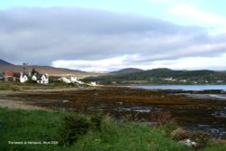 The beach at Harrapool