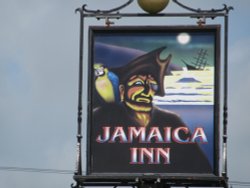 Jamaica Inn Sign, Bolventor Cornwall Wallpaper