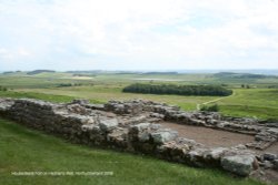 Housesteads Fort on Hadrian's Wall Wallpaper