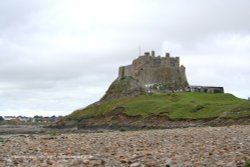 Lindisfarne Castle and Holy Island Wallpaper