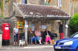 Bus Shelter, High St, Badminton, Gloucestershire 2021 Wallpaper