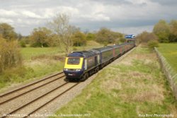 Railway, Badminton Line, Gloucestershire 2012 Wallpaper