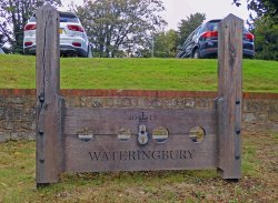 The stocks at Wateringbury Wallpaper