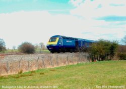 Railway, Badminton Line, nr Alderton, Wiltshire 2012