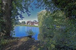 The Lake at Lullingstone Castle Garden