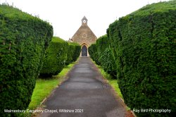 Malmesbury Cemetery Chapel, Malmesbury, Wiltshire 2021 Wallpaper