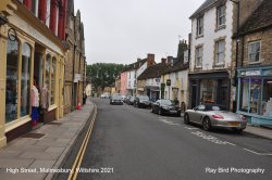 High Street, Malmesbury, Wiltshire 2021 Wallpaper