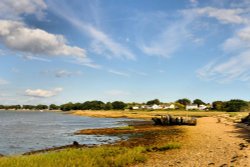 Sinah Peninsular View on Hayling Island Wallpaper