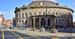 The Leeds Corn Exchange Wallpaper