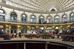 Inside the Corn Exchange (Partial View) Wallpaper