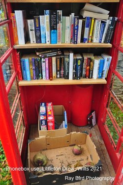 Former Phonebox, Littleton Drew, Wiltshire 2021