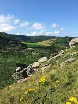 Valley of rocks, lynton