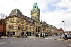 Winchester Guild Hall on the High Street Wallpaper
