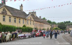 H.M The Queens Jubilee Street Party, Badminton, Gloucestershire 2022 Wallpaper