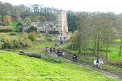 Beaufort Hunt - St Mary's Church, Hawkesbury, Gloucestershire 2014 Wallpaper
