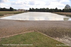 The Drought, Badminton Lake, Gloucestershire 2022 Wallpaper
