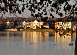 Watermead Lake Wallpaper