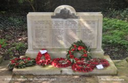 Memorial, St Mary's Churchyard, Yate, Gloucestershire 2023