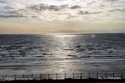 Sunset, Blackpool, Lancashire 2023 Wallpaper