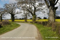 Littleton Drew Lane, Acton Turville, Gloucestershire 2012 Wallpaper