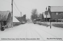 Littleton Drew Lane, Acton Turville, Gloucestershire 2013 Wallpaper