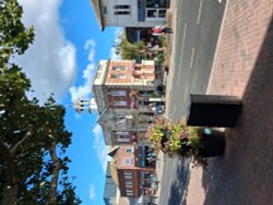 Old town hall in Christchurch Wallpaper
