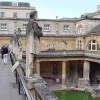 The mock Roman statues seen here were added by the victorians.