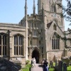 A view of the Church from the gates