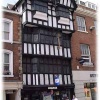 The Nodding Gables in Tewkesbury - One of Tewkesbury's many historic buildings