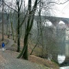 The Entwistle Viaduct and the Whayo Reservoir, Turton, Lancashire