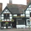 This is a picture of the Anchor Inn on the High Street in Upton-upon-Severn, Worcestershire