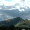 Catbells as seen from Keswick campsite