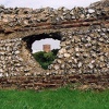Roman ruins in the park