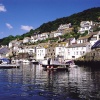 Entrance to Polperro Harbour
