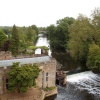 River Avon from Warwick Castle window