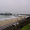 Looking down at the Pier at Bournemouth