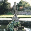 A fountain statue, Penshurst Place and Gardens, Kent. Taken in Spring 1999