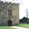 A stone corner building on the grounds of Penshurst Place, spring 1999
